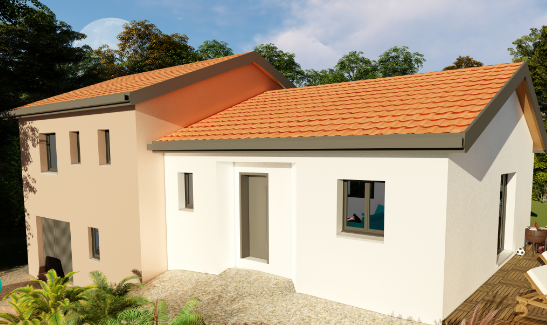Parcelle de terrain pour construire une maison avec garage à Tarare entre Roanne et Lyon  