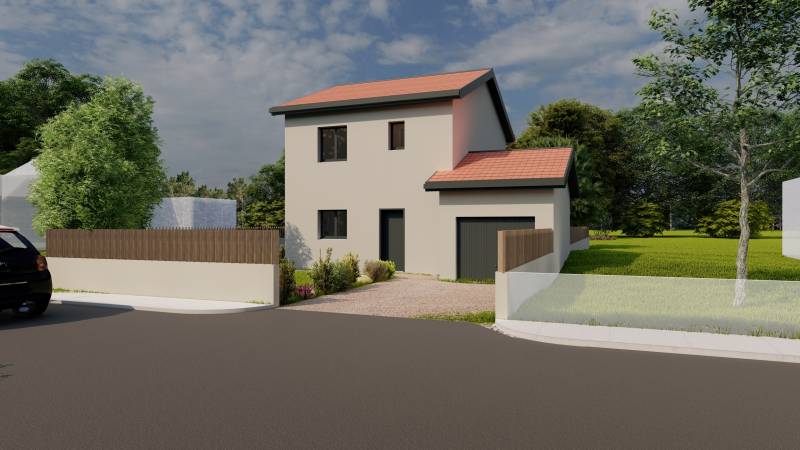 Terrain hors lotissement pour construction de maison à étage à Les Olmes (vindry sur Turdine) 69490  