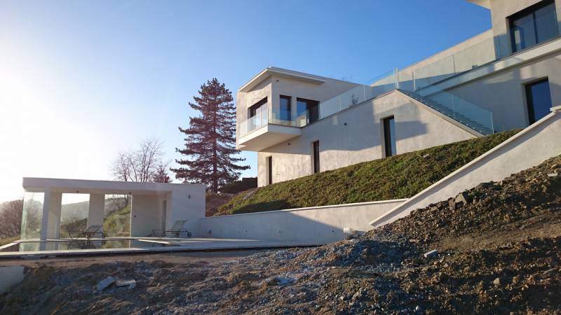 Maison d'architecte contemporaine, connectée et intelligente rhone alpes  