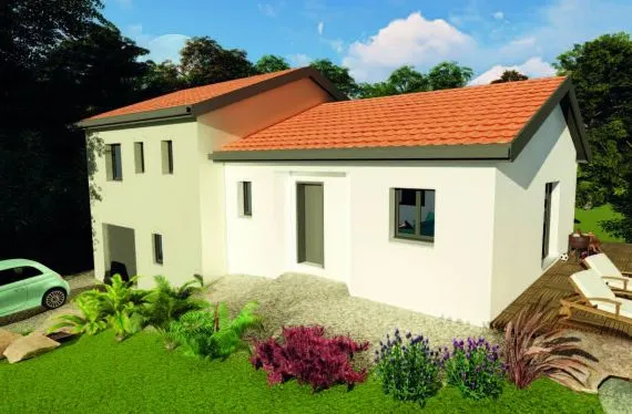 Photo maison 105&nbsp;m²<br> terrain 447&nbsp;m²