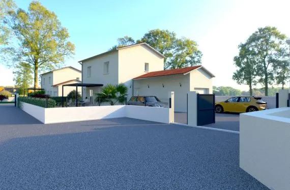Photo maison 90&nbsp;m²<br> terrain 368&nbsp;m²