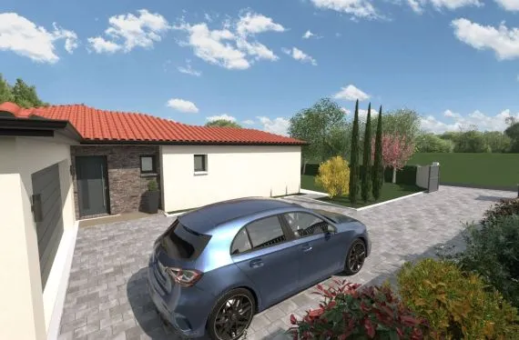 Photo maison 130&nbsp;m²<br> terrain 993&nbsp;m²