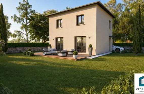 Photo maison 80&nbsp;m²<br> terrain 460&nbsp;m²