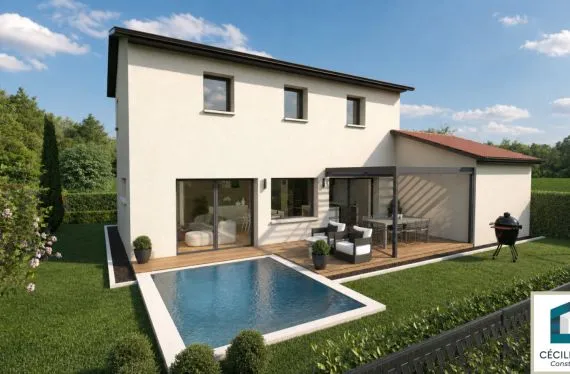 Photo maison 103&nbsp;m²<br> terrain 300&nbsp;m²