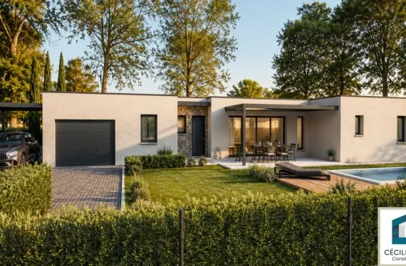 Photo maison 110&nbsp;m²<br> terrain 800&nbsp;m²