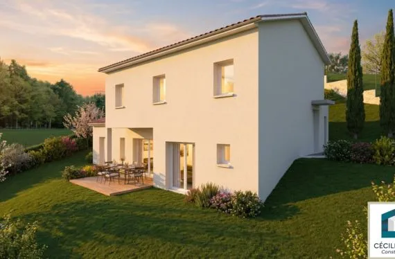 Photo maison 108&nbsp;m²<br> terrain 1026&nbsp;m²
