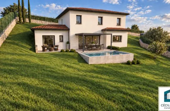 Photo maison 116&nbsp;m²<br> terrain 600&nbsp;m²